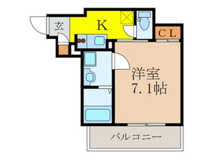 エイペックス新大阪（１００４）の物件間取画像